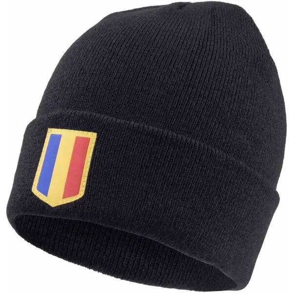 FLLÖS FLLÖS FANLINE HAT ROMANIA 3 Зимна шапка, черно, размер
