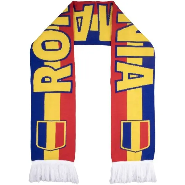 FLLÖS FLLÖS FANLINE SCARF ROMANIA 4 Зимен шал, жълто, размер