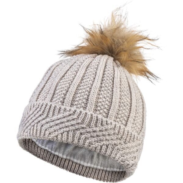 FLLÖS FLLÖS LINDA Дамска зимна шапка, сиво, размер os