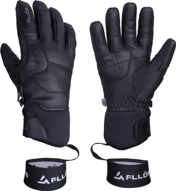 FLLÖS FLLÖS GIUSTO Универсални ръкавици за ски, черно, размер