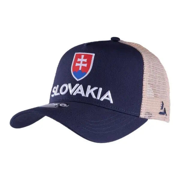 FLLÖS FLLÖS T-CAP SLOVAKIA 7 Шапка с козирка тип "тракер", бяло, размер