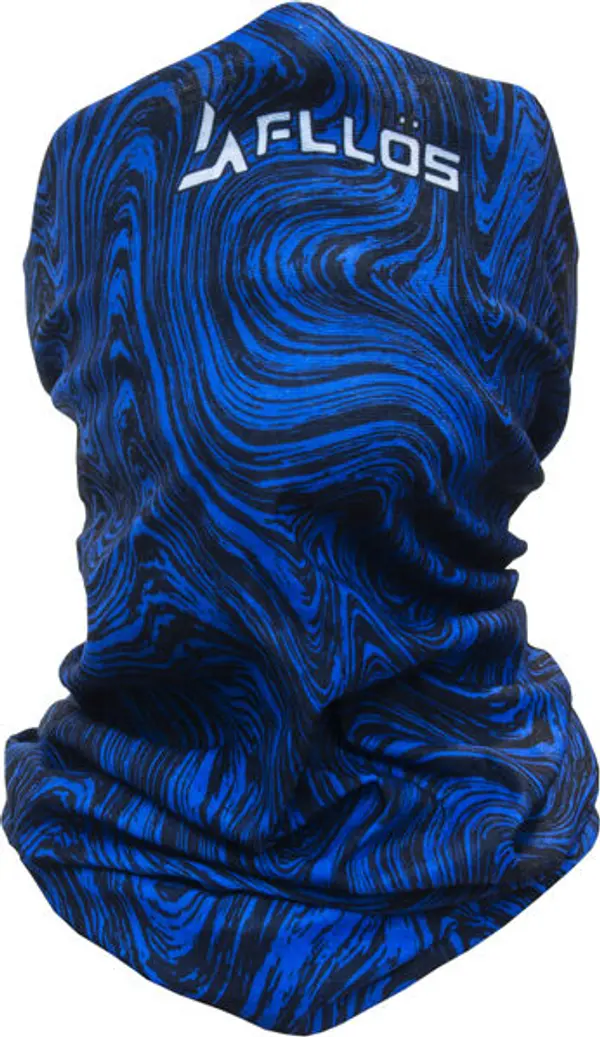 FLLÖS FLLÖS WIND 02 Многофункционален шал, синьо, размер