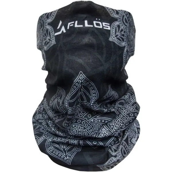 FLLÖS FLLÖS WIND 03 Многофункционална кърпа, черно, размер