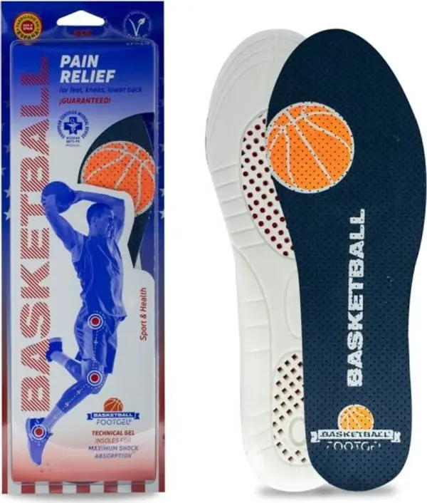 FOOTGEL FOOTGEL BASKETBALL Стелки с гел, тъмносин, размер