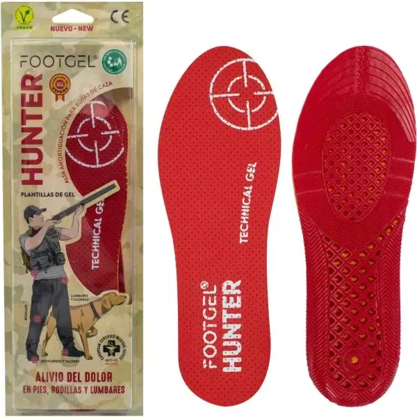 FOOTGEL FOOTGEL CAMINO Гел стелки, червено, размер