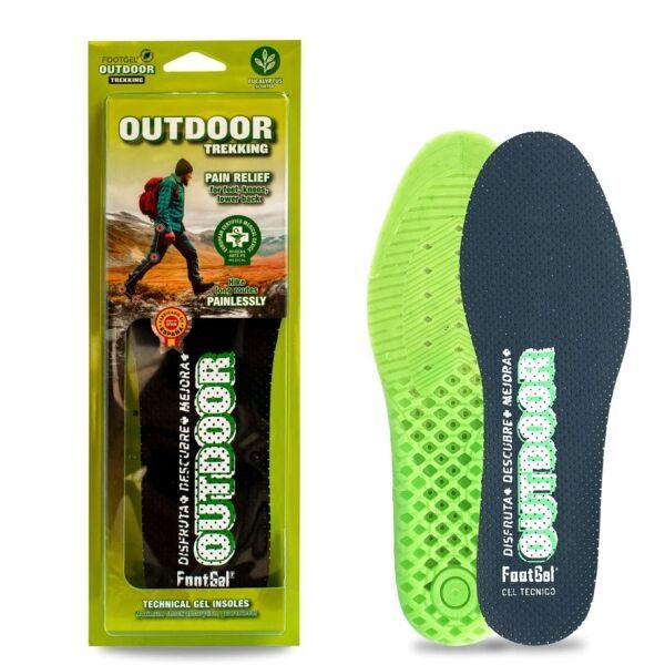 FOOTGEL FOOTGEL OUTDOOR Стелки с гел, черно, размер