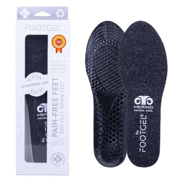 FOOTGEL FOOTGEL URBANWINTER Стелки с гел, черно, размер