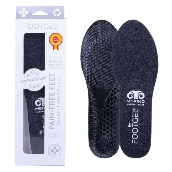 FOOTGEL FOOTGEL URBANWINTER Стелки с гел, черно, размер
