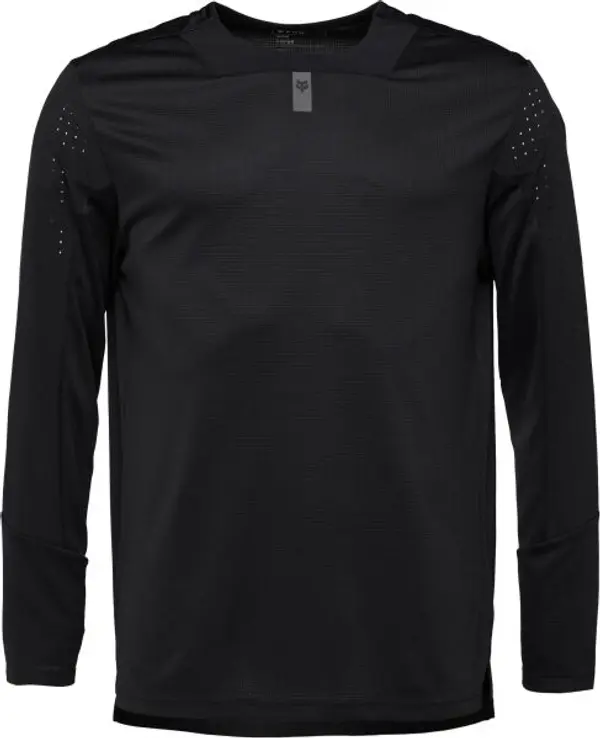 Fox Fox DEFEND LS Фланелка за колело, черно, размер