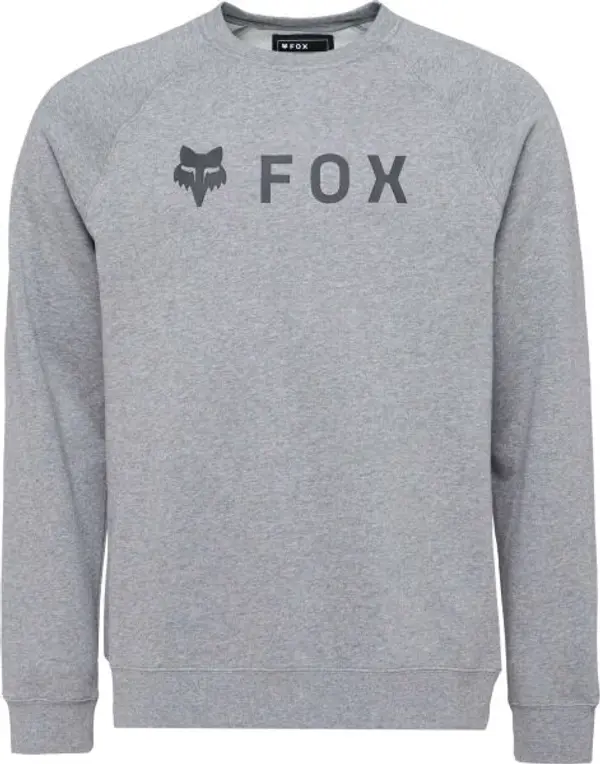 Fox Fox FLEECE CREW Мъжки суитшърт, сиво, размер