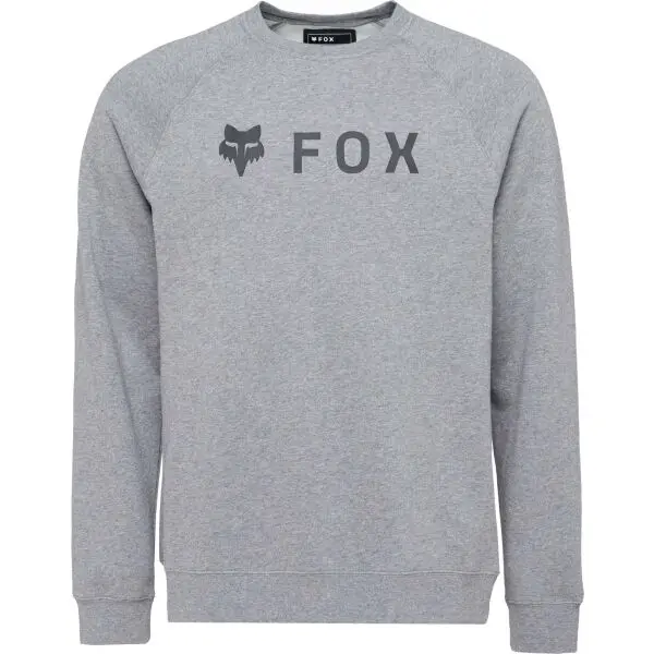 Fox Fox FLEECE CREW Мъжки суитшърт, сиво, размер