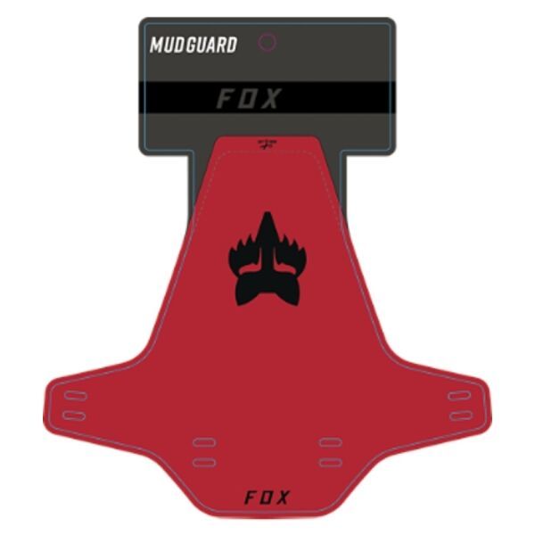Fox Fox MUD GUARD Преден калник, червено, размер os
