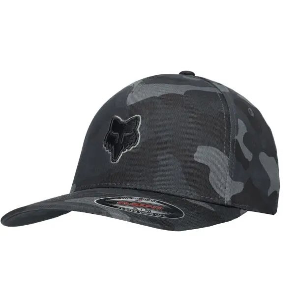 Fox Fox HEAD FLEXFIT HAT Мъжка шапка с козирка, черно, размер