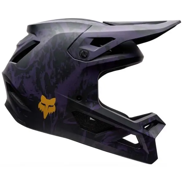 Fox Fox RAMPAGE IMG PRINT CE Интегрална каска, лилаво, размер (55 - 56)
