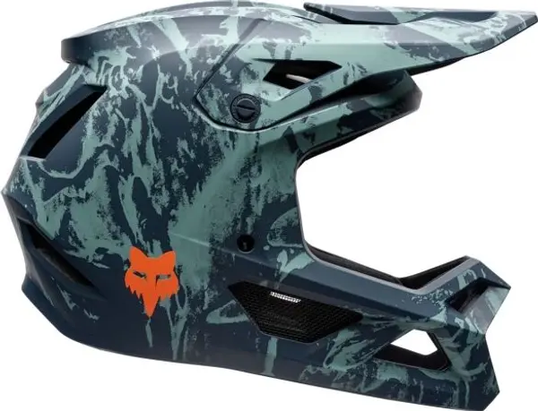 Fox Fox RAMPAGE IMG PRINT CE Интегрална каска, тъмносин, размер (59 - 60,3)