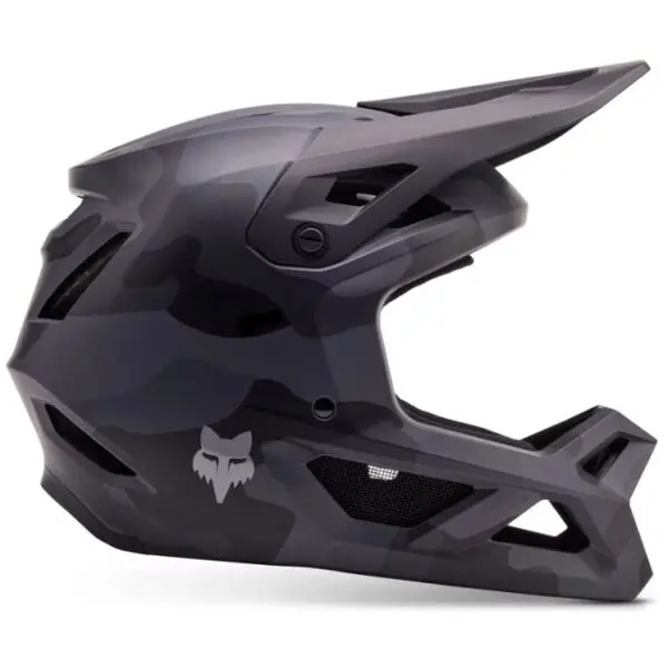 Fox Fox RAMPAGE YTH Детска велосипедна каска, черно, размер