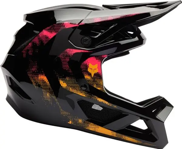 Fox Fox RAMPAGE YTH Детска велосипедна каска, черно, размер