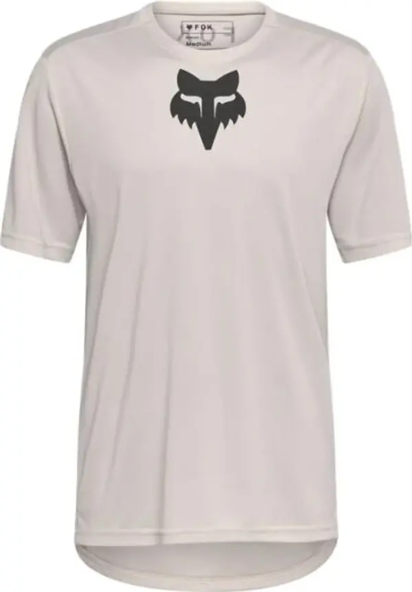 Fox Fox RANGER SS JERSEY FOX HEAD Мъжка фланелка за колоездене, бяло, размер