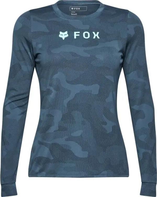 Fox Fox RANGER TRU DRI LS W Дамска фланелка за колело, тъмносин, размер