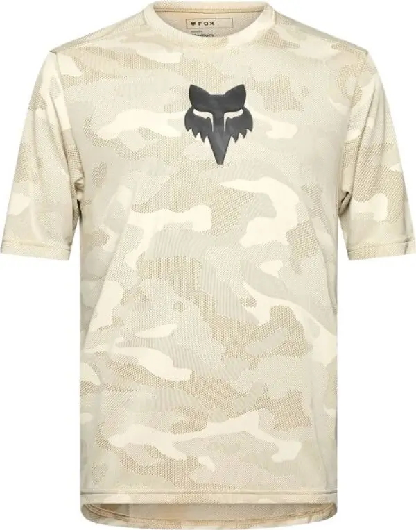 Fox Fox RANGER TRU DRI SS Мъжка фланелка за колоездене, бежово, размер