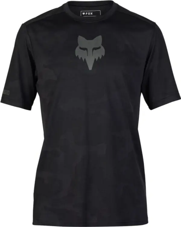 Fox Fox RANGER TRU DRI SS Мъжка фланелка за колоездене, черно, размер