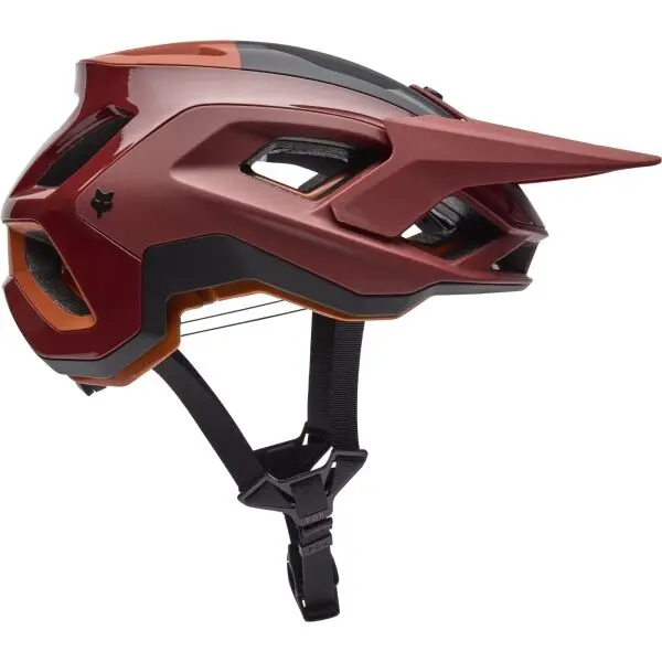 Fox Fox SPEEDFRAME RS Велосипедна каска, винен, размер (55 - 59)