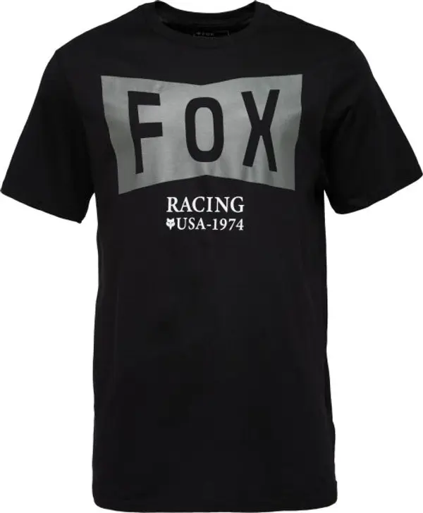 Fox Fox TYPEFACE SS PREM TEE Мъжка тениска, черно, размер