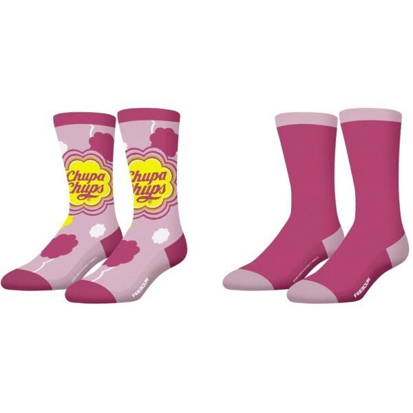 FREEGUN FREEGUN CHUPA CHUPS Дамски чорапи, розово, размер