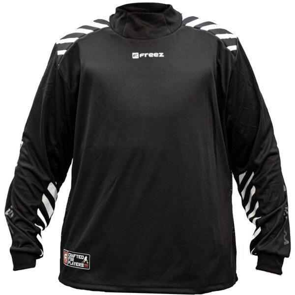 FREEZ FREEZ G-280 GOALIE SHIRT Вратарска фланелка на флорбол, черно, размер