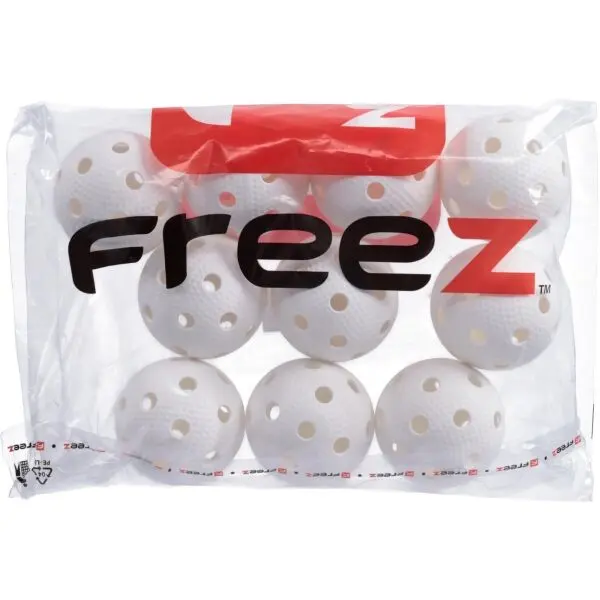FREEZ FREEZ PRIME II 10 PCS Топка за флорбол, бяло, размер