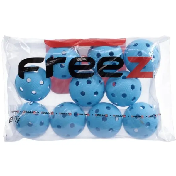 FREEZ FREEZ PRIME II 10 PCS Топка за флорбол, синьо, размер