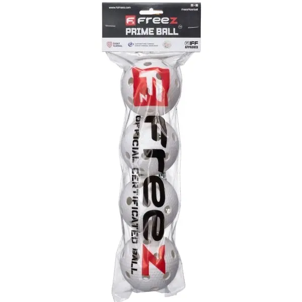 FREEZ FREEZ PRIME TUBE 4 PCS Комплект топки за флорбол, бяло, размер