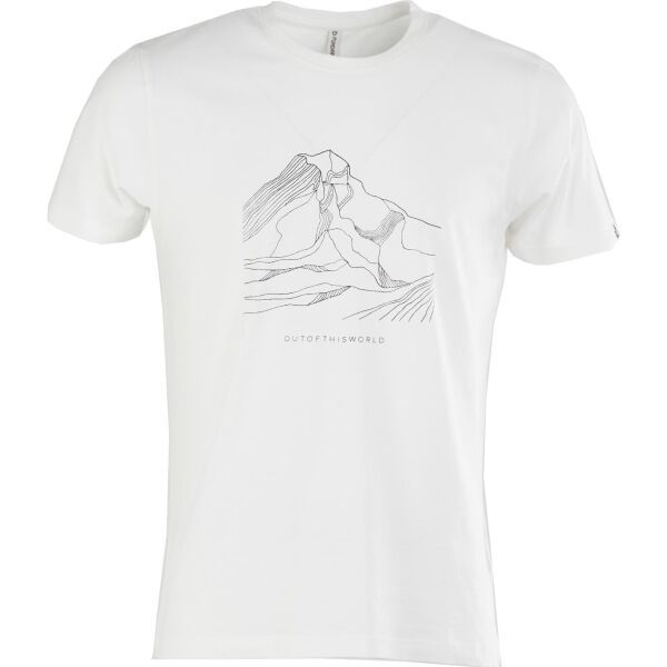 FUNDANGO FUNDANGO BASIC Мъжка тениска, бяло, размер