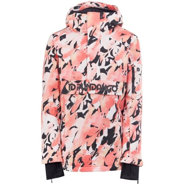 FUNDANGO FUNDANGO BIRCH LOGO Дамско яке за ски/сноуборд, цвят сьомга, размер