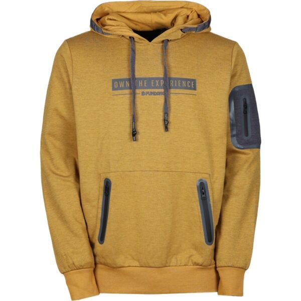 FUNDANGO FUNDANGO FORCE Мъжки суитшърт, кафяво, размер