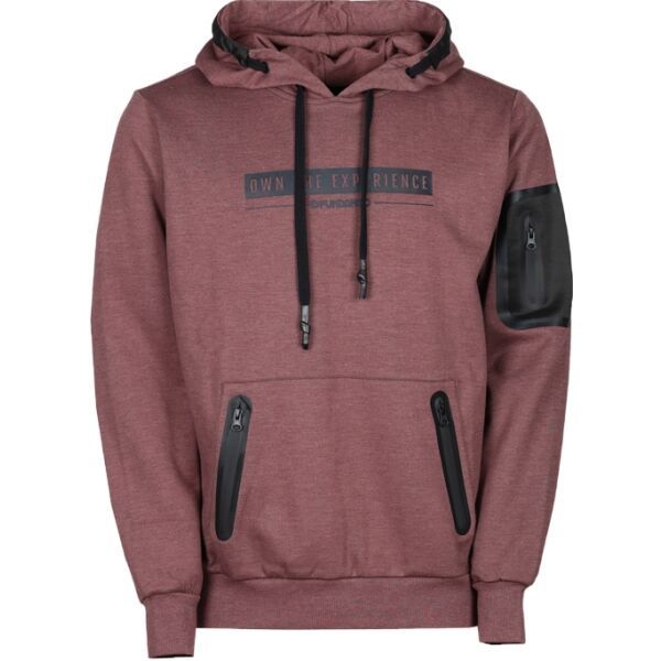 FUNDANGO FUNDANGO FORCE Мъжки суитшърт, винен, размер