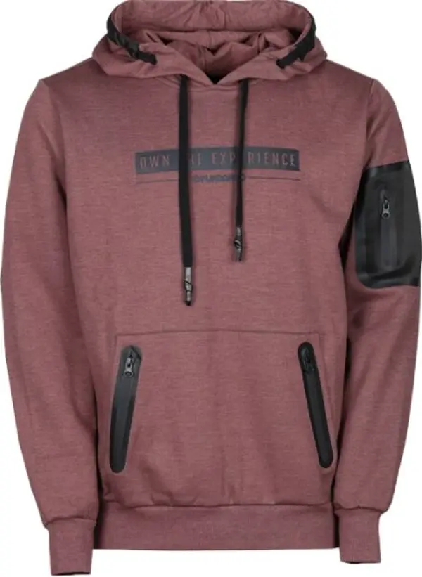 FUNDANGO FUNDANGO FORCE Мъжки суитшърт, винен, размер