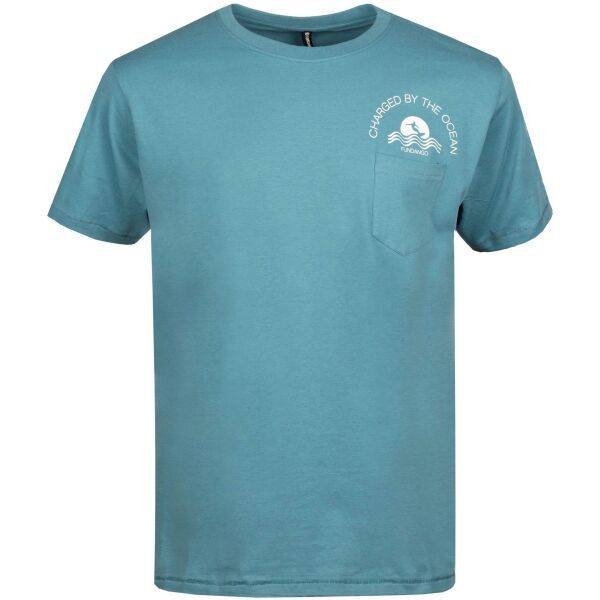 FUNDANGO FUNDANGO TALMER POCKET T-SHIRT Мъжка тениска, светлосиньо, размер L