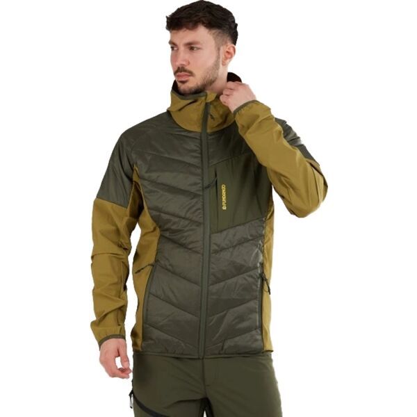 FUNDANGO FUNDANGO GAARA Мъжко яке от софтшел, khaki, размер