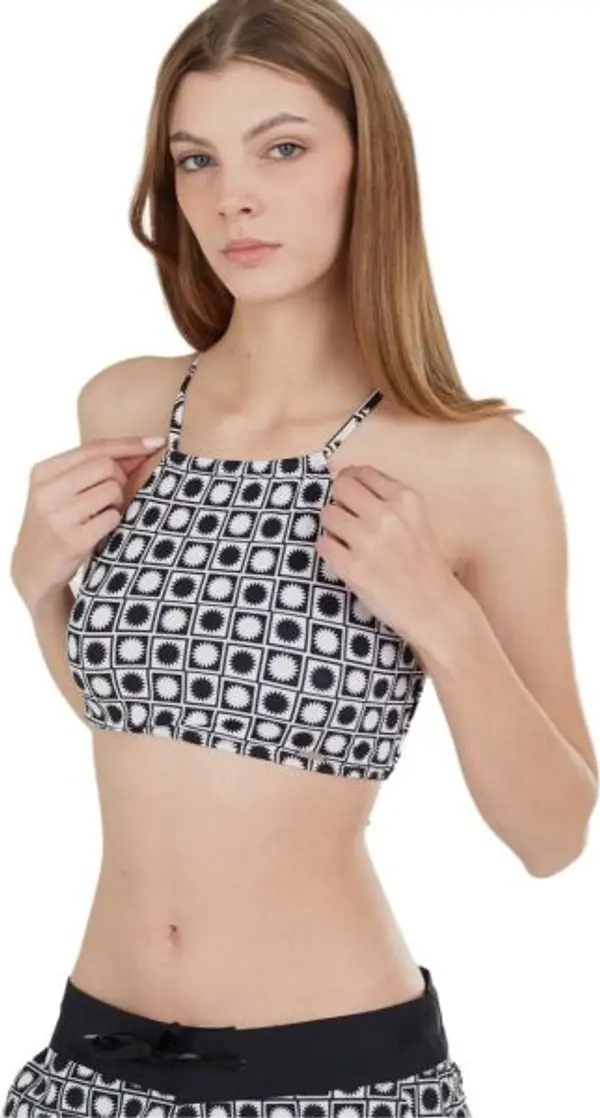 FUNDANGO FUNDANGO HOGG Дамски топ за плуване, черно, размер