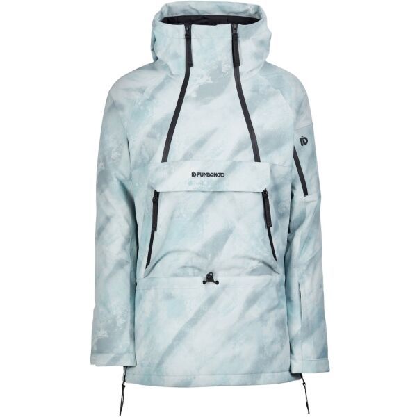 FUNDANGO FUNDANGO HOOPER Дамско яке за ски/сноуборд, светлосиньо, размер
