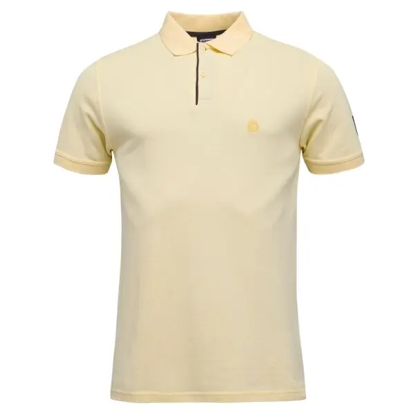 FUNDANGO FUNDANGO INSIGNIA Мъжка поло тениска, жълто, размер