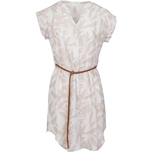 FUNDANGO FUNDANGO MONA Дамска рокля, бежово, размер