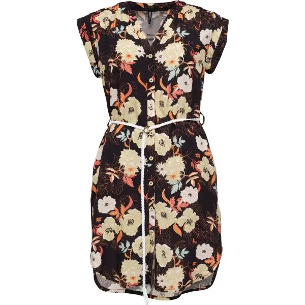 FUNDANGO FUNDANGO MONA Дамска рокля, черно, размер