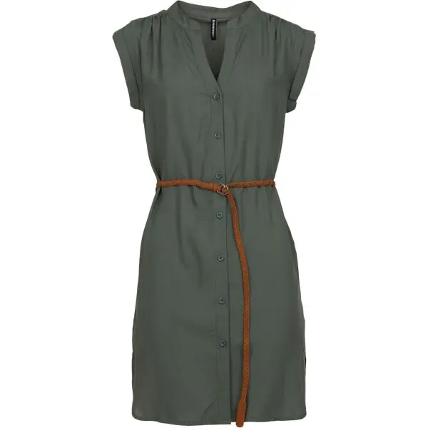 FUNDANGO FUNDANGO MONA Дамска рокля, khaki, размер