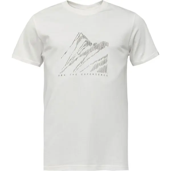 FUNDANGO FUNDANGO MONTES Мъжка тениска, бяло, размер