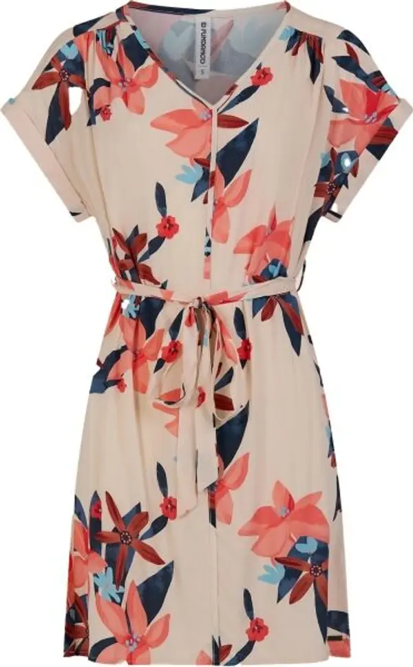 FUNDANGO FUNDANGO PALMETTA Дамска рокля за свободното време, бежово, размер