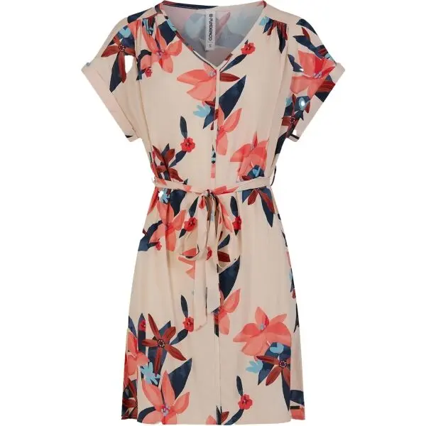 FUNDANGO FUNDANGO PALMETTA Дамска рокля за свободното време, бежово, размер