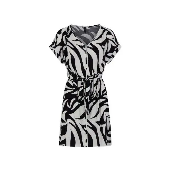 FUNDANGO FUNDANGO PALMETTA Дамска рокля за свободното време, черно, размер