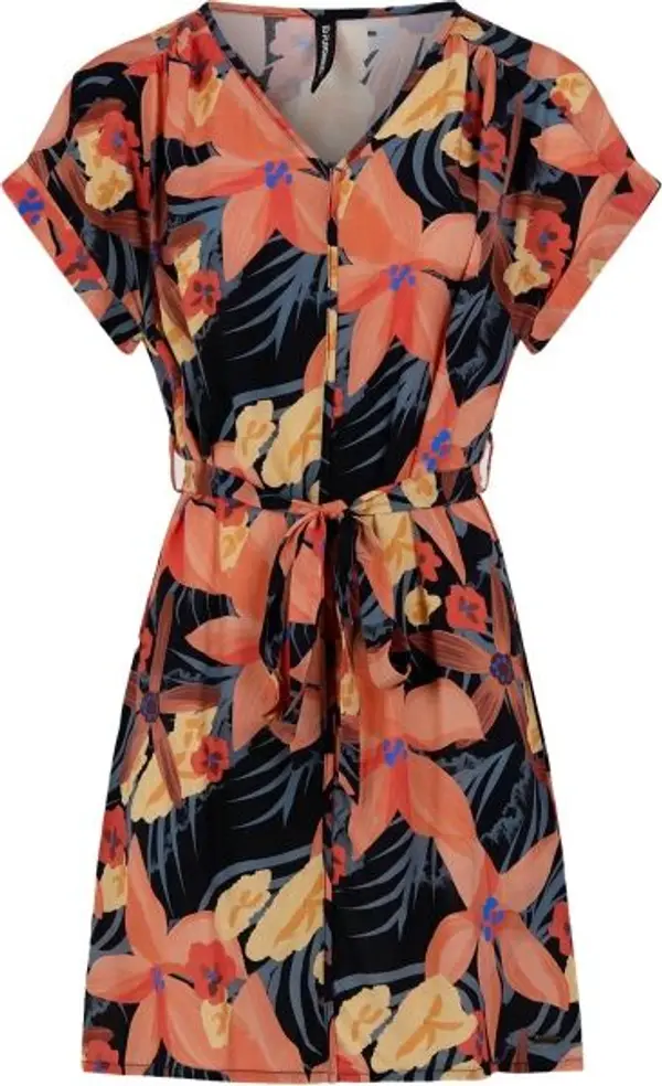 FUNDANGO FUNDANGO PALMETTA Дамска рокля за свободното време, оранжево, размер